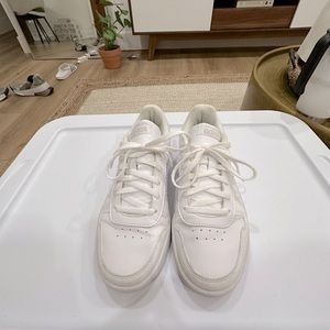 Adidas white shoes